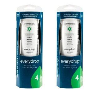 PACK OF 2 Everydrop Refrigerator Ice and Water Filter  4  BRAND NEW & SEALED